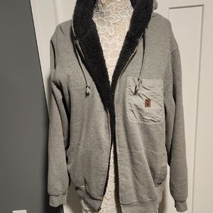 Coleman Gray Sherpa Jacket